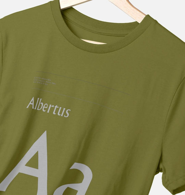 Typeface  Tees - Albertus