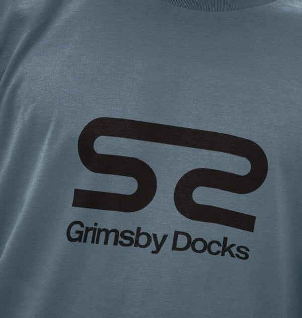 Grimsby Docks (black print)