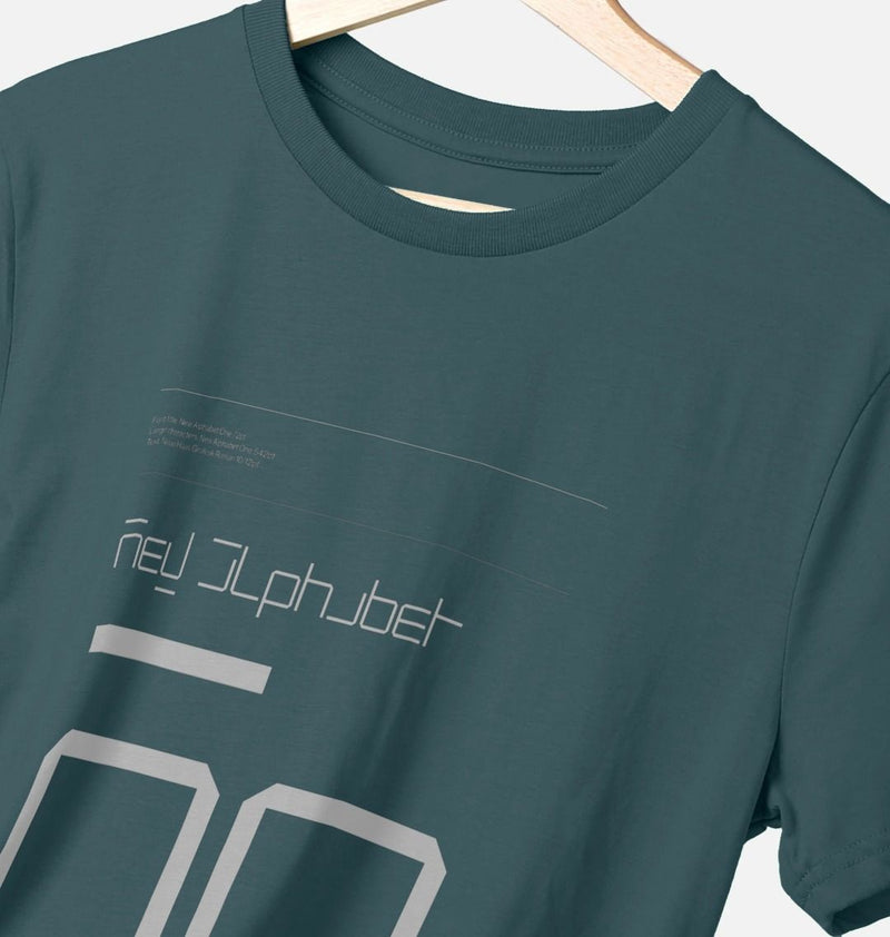 Typeface  Tees - New Alphabet