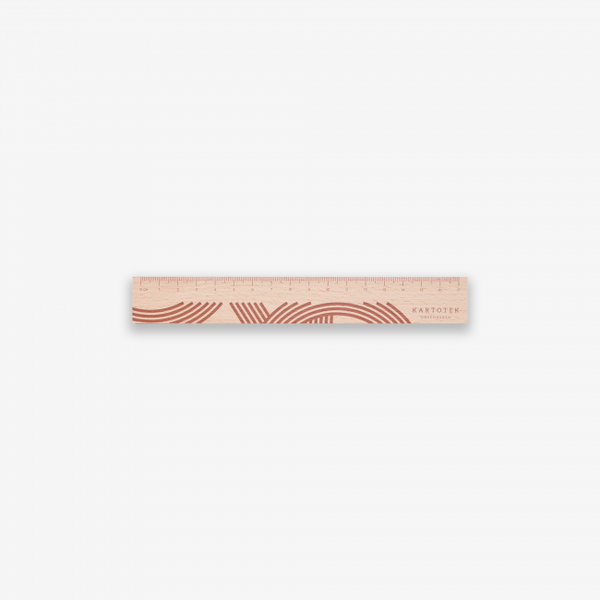 Kartotek Copenhagen Wooden Ruler