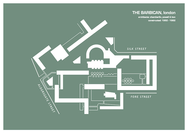Barbican Estate - print