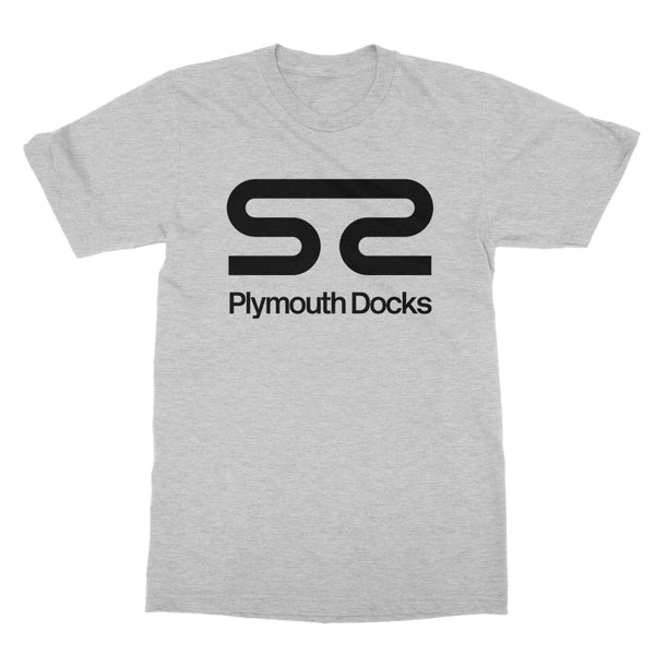 Plymouth Docks (black logo)  T-Shirt