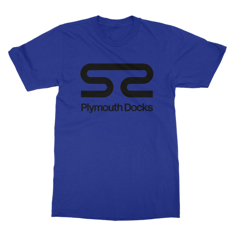 Plymouth Docks (black logo)  T-Shirt