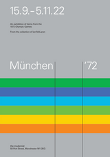 München 72 - exhibition poster